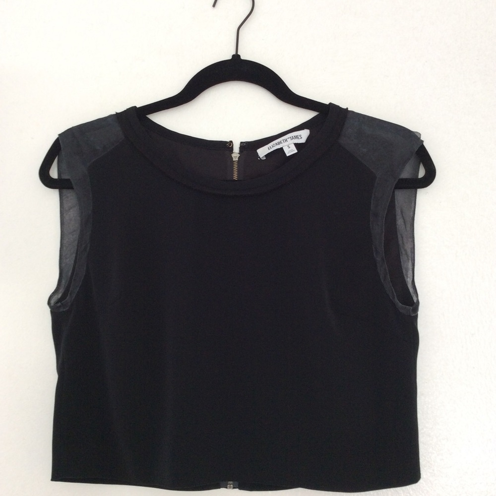 Elizabeth & James crop top
